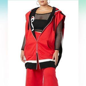 Making the Cut Champion Collab Winning Look Reverse Weave Oversized Vest…